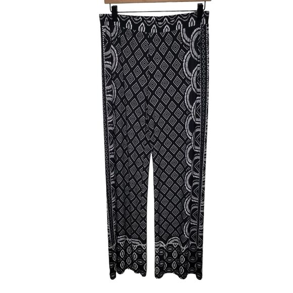 Monteau straight leg diamond boho jersey pants size XL - Picture 1 of 5